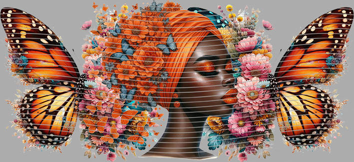 16oz Sunflower Girl-SU-476